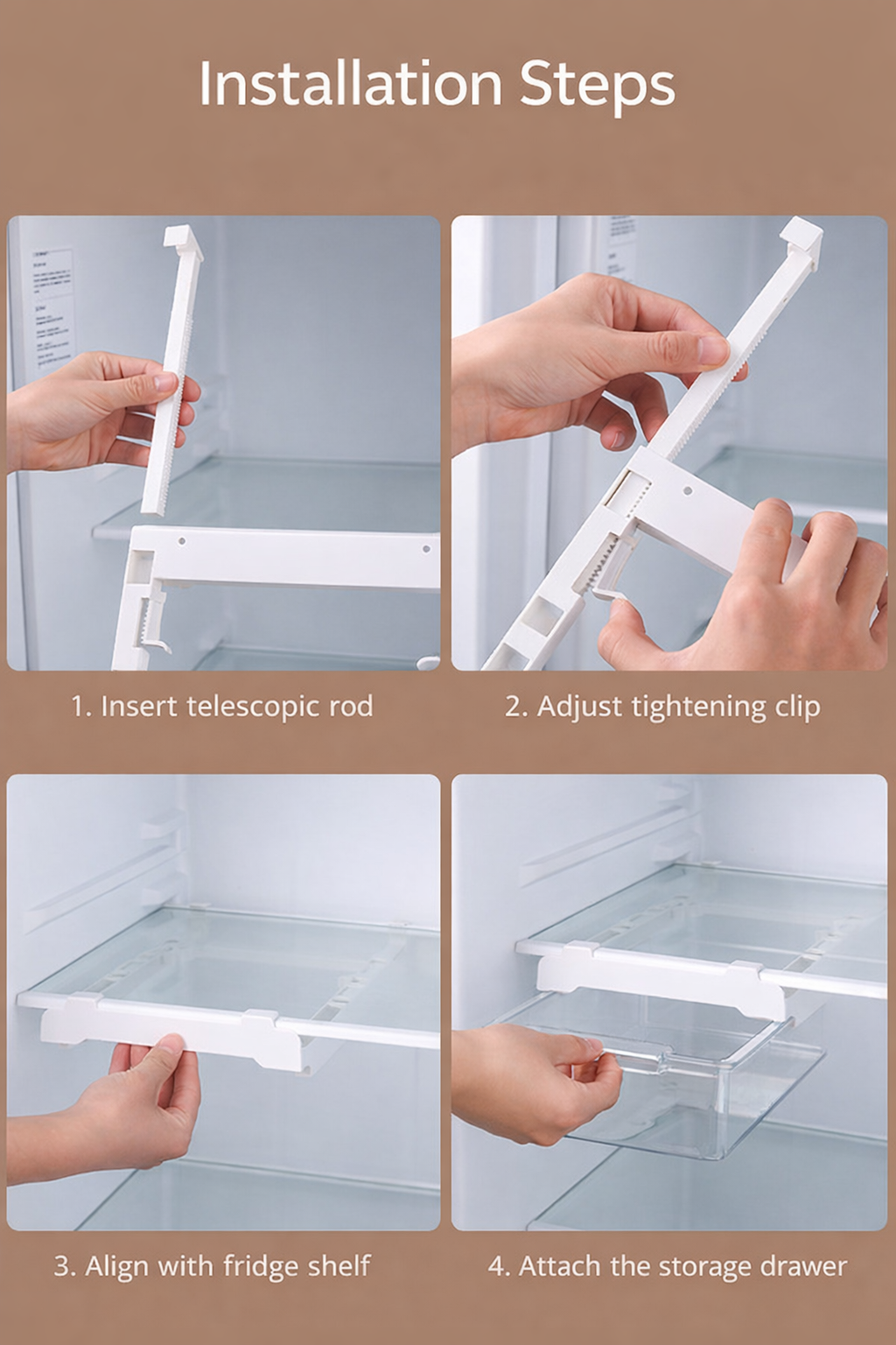 Fridge Divider Organizer