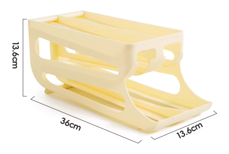 Rolling Egg Dispenser Storage Box